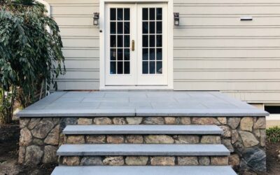 Front Entrance Steps & Walkway Builders in Weston, CT | RMC | Romi Masonry Contractors