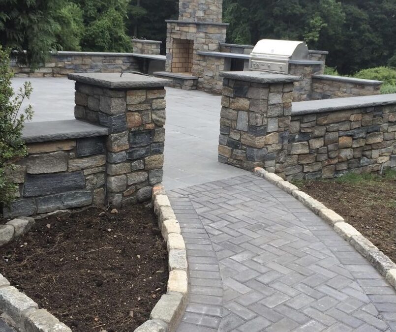 Stone Paver Patio, Walkway Installation Services | Redding, CT